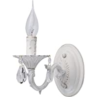 MW-Light 371022501 Aplique de Pared Blanco y Oro 1 x 60W E14